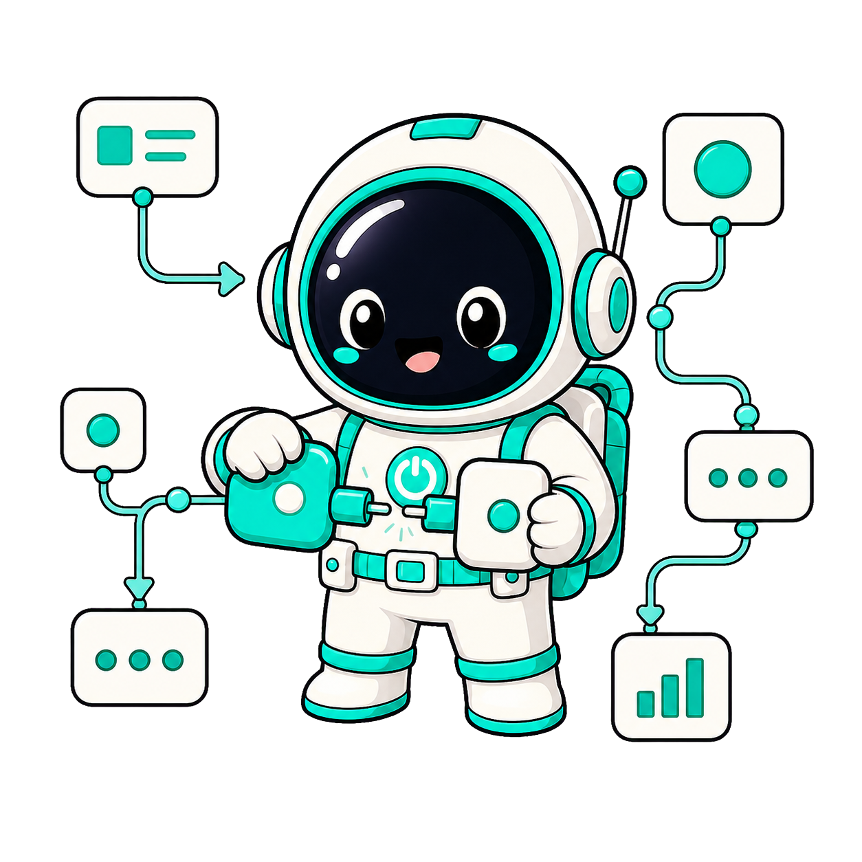 Nimo connecting automation nodes